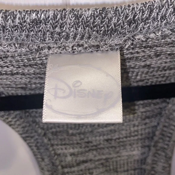 Women’s Disney Grey Mickey Mouse Flowy Tank Top with Ruffled Edges - Size S - Picture 3 of 6